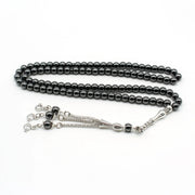 6mm 99pcs Black Stone Prayer Beads for Muslim hajj Islamic Rosary Tassel Pendant Bracelet Tasbih Tasbeeh Allah Mohammed Jewelry