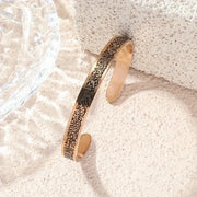 Ayatul Kursi Stainless Steel Bracelet Islamic Muslim Quran Verse Cuff Bracelet for Men Women Ramadhan Festival Jewelry Gift