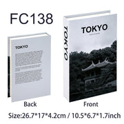 ديكور منزلي لطاولة قهوة محاكاة كتب إسلامية بيضاء مزيفة، ديكور غرفة المعيشة، أدوات تصوير إضافية