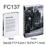 Muslim White Fake Books Home Decor Simulation Coffee Table Decorative Book Living Room Decoration Additional Shooting Props