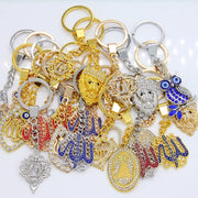 Multi-style high-quality Islamic Allah keychain Muslim jewelry handmade pendant charm love jewelry keychain key unisex wholesale