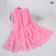 حجاب إسلامي جديد للنساء - وشاح مطاطي من قماش فلوكد بابل على الطراز الماليزي