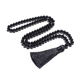 8mm Matte Amazonite,Yellow Tiger Eye,Black Onyx ,Islamic Muslim Tasbih Bracelet Men and Women Blessing Rosary Jewelry