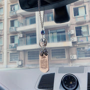 Islam Muslim Four Qul Suras Stainless Steel Key Chain Ayatul Kursi Keyring Calligraphy Arabic God Messenger Jewelry