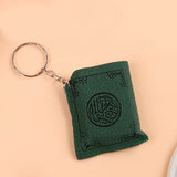 Keychain Quran Book Cool Cute Car Bag Key Ring Mini Fashion Wholesale Islam Gift