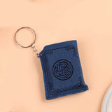 Keychain Quran Book Cool Cute Car Bag Key Ring Mini Fashion Wholesale Islam Gift