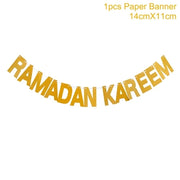 Balloons Decor Ramadan And Eid Decorations Eid Bjd Eid Mubarak Decor MUBARAK Paper Banner RAMADAN MUBARAK Muslim Ramadan Decor
