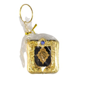 Mini Box Arabic language Koran Quran Islam Muslim ALLAH real paper can read Pendant Key Chains Fashion Religious jewelry