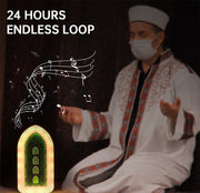 مشغل قرآن مسلم صغير جيب كوران مكبر صوت بـ 6 لغات هدايا طقوسية إسلامية دوا زيكير سوران رقية 24 ساعة ألعاب لعب