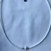 Women S Pearl Pendant Necklace Lead-Free Hypoallergenic Metals Gift Necklace For Women Choker white