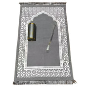 110x70cm Prayer Mat Set Prayer Rug Islamic Muslim Travel Worship Blanket Outdoor Portable Muslim Pray Mat Ramadan Gifts2025