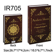 ديكور منزلي لطاولة قهوة محاكاة كتب إسلامية بيضاء مزيفة، ديكور غرفة المعيشة، أدوات تصوير إضافية