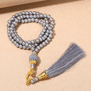 New 8 Cm 33 Black Gallstone Muslim Prayer Beads Islamic Praise Beads Arab String Türkiye Men's and Women's Festival Accessories