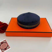 पुरुषों की कढ़ाई वाली मुस्लिम प्रार्थना टोपी - कुफी टोपी, इस्लामी फैशन