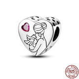 925 Sterling Silver Family House Love Forever Family Beads Boys Girls Lovers Pendant Charms Fit Bracelet DIY Ms Jewelry Gift