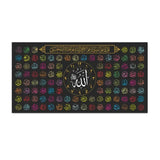 Muslim Arabic Calligraphy Canvas Painting Islamic Quran Wall Art Poster and Prints Mosque Pictures for Living Room Home Decor