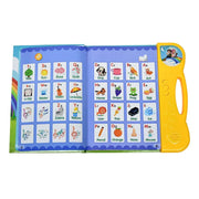 Arabic English Ebook Point Reading Waterproof Sound Hanging Book Children's Early Education Educational Toy Scrabble Letters