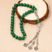 New 8 Cm 33 Black Gallstone Muslim Prayer Beads Islamic Praise Beads Arab String Türkiye Men's and Women's Festival Accessories