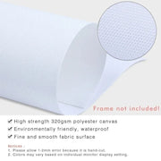 Canvas Painting Prints Pictures Cartoon Islamic Alhmdulillah Clouds Stars Posters Nursery Wall Art Kids Room Interior Decor