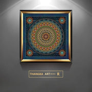 Classic Golden Tibet Thangka Buddha Canvas Paintings And Prints Wall Art HD Pictures For Living Room Home Decor Frameless Gifts