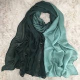 New Ombré Modal Hijab Rayon Cotton Scarf Hijabs for Women High Quality Wraps and Shawls Musulman Headband Islamic Turban Femme