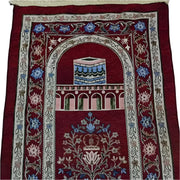 चेनिल फैब्रिक मुस्लिम प्रार्थना चटाई काबा पैटर्न पूजा कंबल घुटने टेकने वाली फर्श मैट अरबी प्रार्थना गलीचा तीर्थयात्रा रमजान उपहार