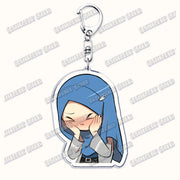 Fashion Islam Muslim Girl Woman Keychains for Accessories Bag Ramadan Eid Mubarak Hijab Keyrings Jewelry Fans Feminism Gifts