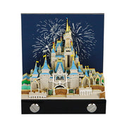 لوحة ملاحظات ثلاثية الأبعاد من Omoshiroi Block، بناء مسجد، هدايا العيد، مسجد إسلامي، سانتوريني، نحت ورقي، دفتر ملاحظات، هدايا تذكارية مخصصة