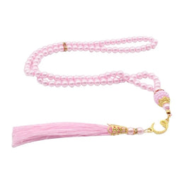Imitation Pearl 99-Beads Prayer Beads Bracelet Eid Muslims Festival Beads Bracelet Fashion Islamic Jewelry Party Favor