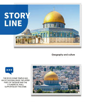 ألعاب مكعبات بناء الكعبة المعمارية الإسلامية الشهيرة عالميًا، مجموعة ألعاب بناء نموذج المسجد الحرام في مكة المكرمة كهدية