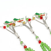 Kurdistan Map Rosary Bracelet 33 Beads Islamic Prayer Beaded Bracelet Meditation Jewelry Religious Gifts For Women