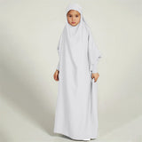 Ramadan Eid Niqab Khimar Prayer Clothes For Women Kids Muslim Abaya Dubai Turkey Islam Dress Kebaya Robe Femme Musulmane