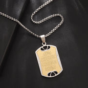 Islam Muslim Four Qul Suras Stainless Steel Key Chain Ayatul Kursi Keyring Calligraphy Arabic God Messenger Jewelry