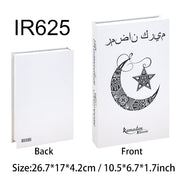 ديكور منزلي لطاولة قهوة محاكاة كتب إسلامية بيضاء مزيفة، ديكور غرفة المعيشة، أدوات تصوير إضافية
