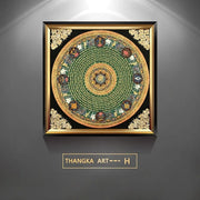 Classic Golden Tibet Thangka Buddha Canvas Paintings And Prints Wall Art HD Pictures For Living Room Home Decor Frameless Gifts