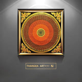 Classic Golden Tibet Thangka Buddha Canvas Paintings And Prints Wall Art HD Pictures For Living Room Home Decor Frameless Gifts