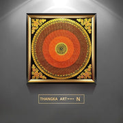 Classic Golden Tibet Thangka Buddha Canvas Paintings And Prints Wall Art HD Pictures For Living Room Home Decor Frameless Gifts