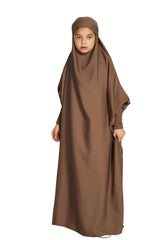 Ramadan Eid Niqab Khimar Prayer Clothes For Women Kids Muslim Abaya Dubai Turkey Islam Dress Kebaya Robe Femme Musulmane