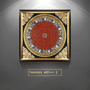 Classic Golden Tibet Thangka Buddha Canvas Paintings And Prints Wall Art HD Pictures For Living Room Home Decor Frameless Gifts