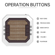 ساعة أذان للقرآن الكريم، مصباح إضاءة ليلية ساطعة، مكبر صوت لاسلكي محمول بتقنية البلوتوث، رمضان، عربي، صندوق هدايا