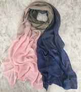 New Ombré Modal Hijab Rayon Cotton Scarf Hijabs for Women High Quality Wraps and Shawls Musulman Headband Islamic Turban Femme