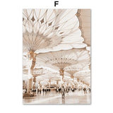 Islamic Art Canvas Painting Grundtvigs Church Medina Oman  Sheikh Zayed Mosque  Wall Decor Posters  Prints for Living Room