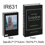 ديكور منزلي لطاولة قهوة محاكاة كتب إسلامية بيضاء مزيفة، ديكور غرفة المعيشة، أدوات تصوير إضافية