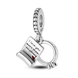 925 Sterling Silver Family House Love Forever Family Beads Boys Girls Lovers Pendant Charms Fit Bracelet DIY Ms Jewelry Gift