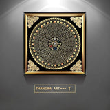 Classic Golden Tibet Thangka Buddha Canvas Paintings And Prints Wall Art HD Pictures For Living Room Home Decor Frameless Gifts