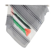 Kuffiyeh Shawl Chiffon Scarf Geometric Women Islamic Muslim Scarves Shawl Echarpe the Middle East Arab Hijabs