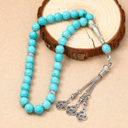 New 8 Cm 33 Black Gallstone Muslim Prayer Beads Islamic Praise Beads Arab String Türkiye Men's and Women's Festival Accessories