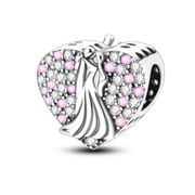 925 Sterling Silver Family House Love Forever Family Beads Boys Girls Lovers Pendant Charms Fit Bracelet DIY Ms Jewelry Gift