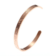 Ayatul Kursi Stainless Steel Bracelet Islamic Muslim Quran Verse Cuff Bracelet for Men Women Ramadhan Festival Jewelry Gift