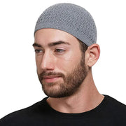 Unisex Beanies Cap Warm Islamic Ramadan Jewish Kippah Homme Hat Winter Knitted Muslim Men Prayer Hats Men's Wrap Head Caps